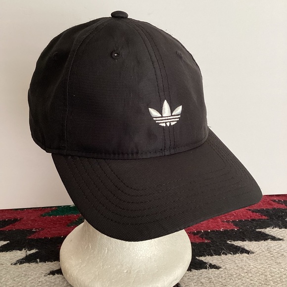 Adidas Adjustable Dad Hat Black and White - Picture 1 of 12